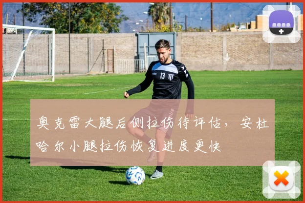奥克雷大腿后侧拉伤待评估,安杜哈尔小腿拉伤恢复进度更快